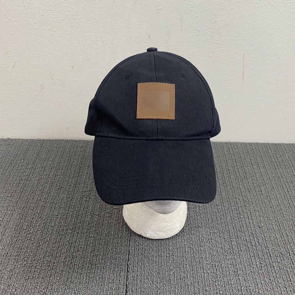 State of Colorado Baseball Hat Unisex OS Black Faux Leather Patch Gertex